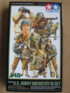 TAMIYA 1/48 32513 WWII US ARMY INFANTRY GI SET